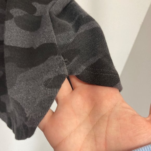 Sundry black gray camo skirt 3 - Picture 4 of 10